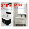 Bathroom Vanities,  Shower Enclosures,  Toilets Up to 45% Off.