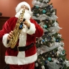 Saxophone party with Santa